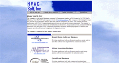 Desktop Screenshot of hvacsoft.com