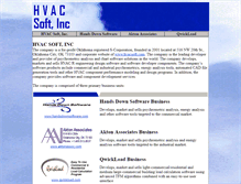 Tablet Screenshot of hvacsoft.com